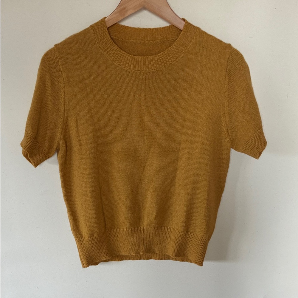 Camel Women's Knit Sweater Top
